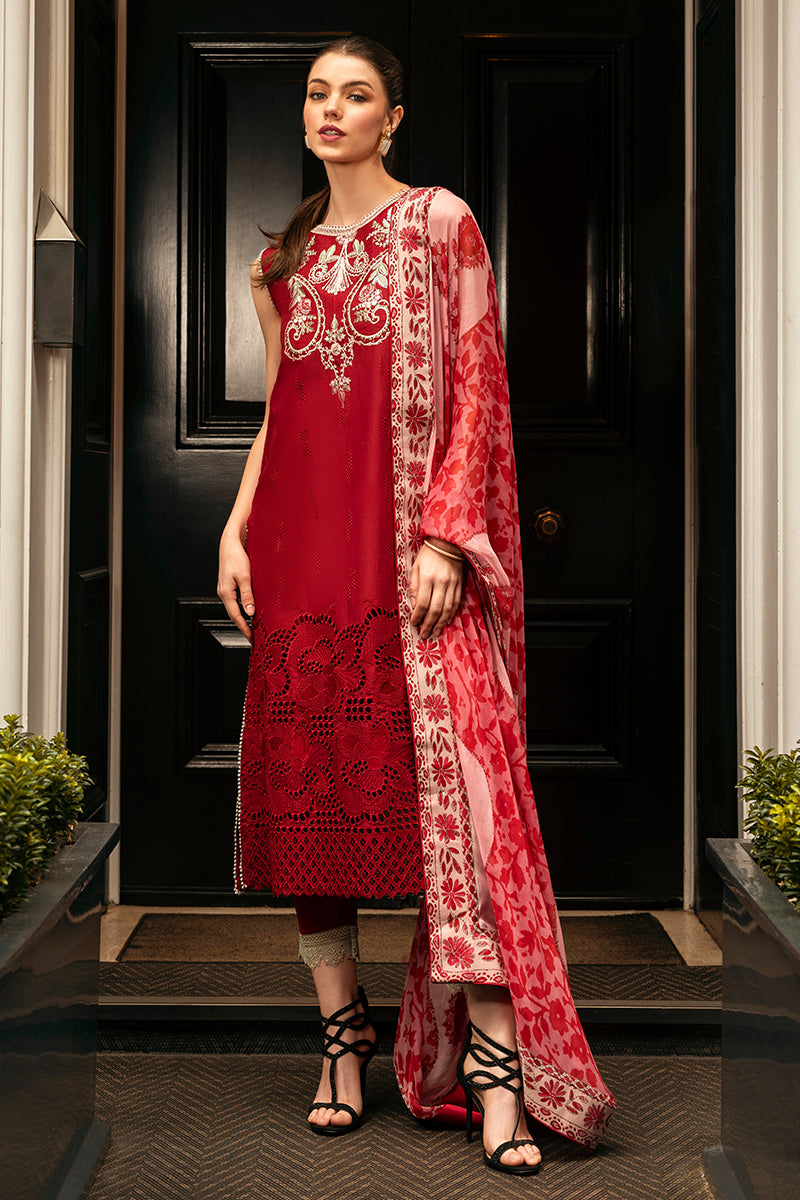 Mushq | Hemline Odyssey | CRIMSON CHIC - House Of Hania