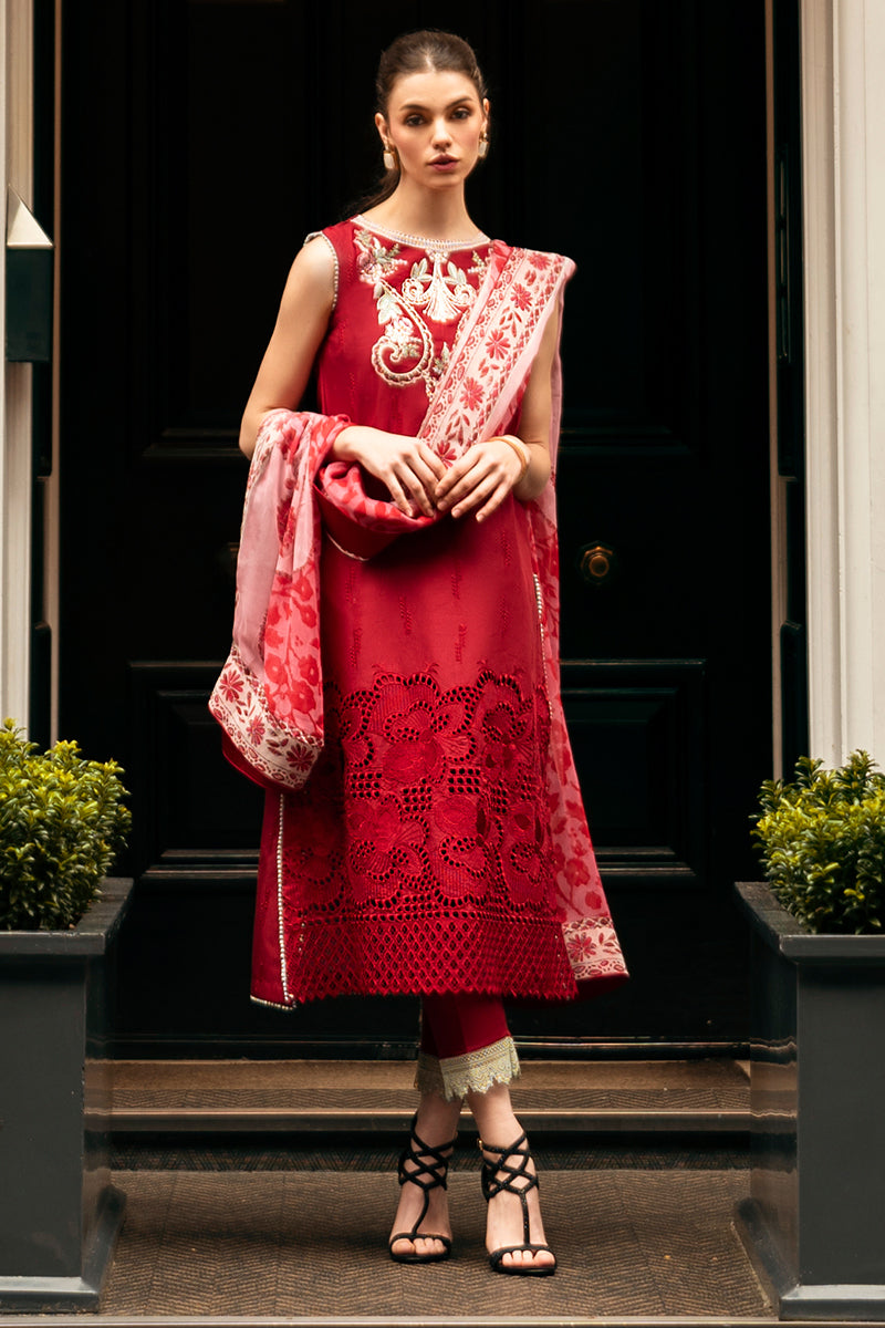 Mushq | Hemline Odyssey | CRIMSON CHIC - House Of Hania