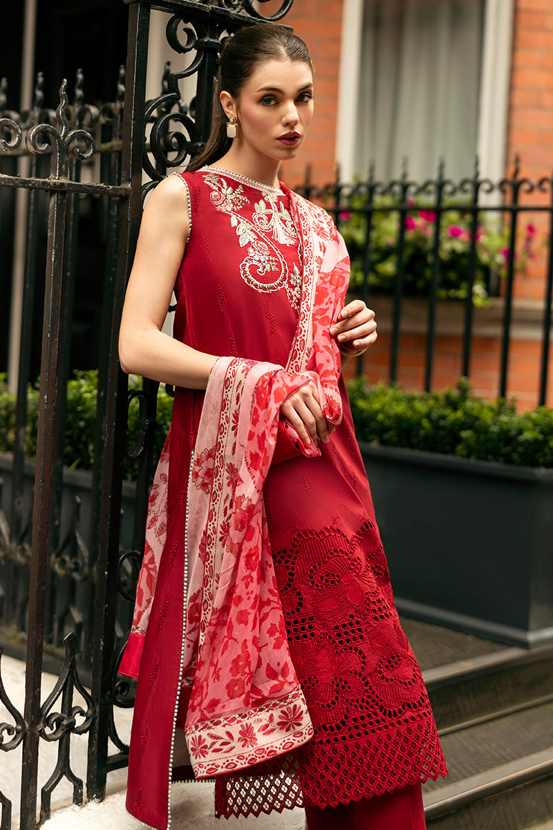 Mushq | Hemline Odyssey | CRIMSON CHIC - House Of Hania