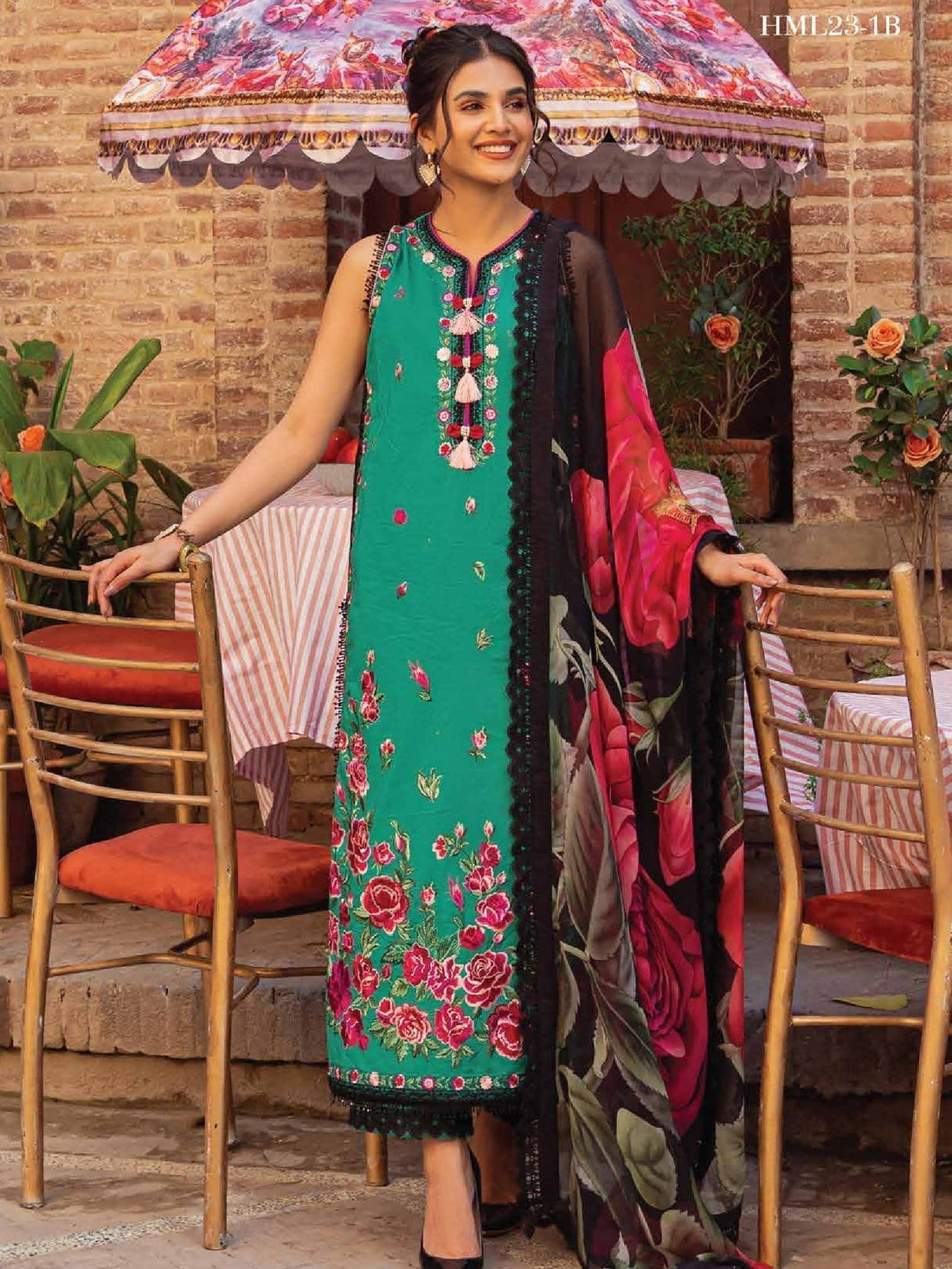 Mushq |  Hemline Tesoro | HML23-1B - House Of Hania