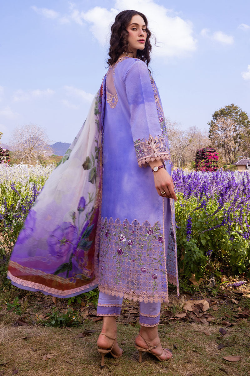 Mushq | Hemline The Secret Garden | PURPLE EMPEROR - House Of Hania