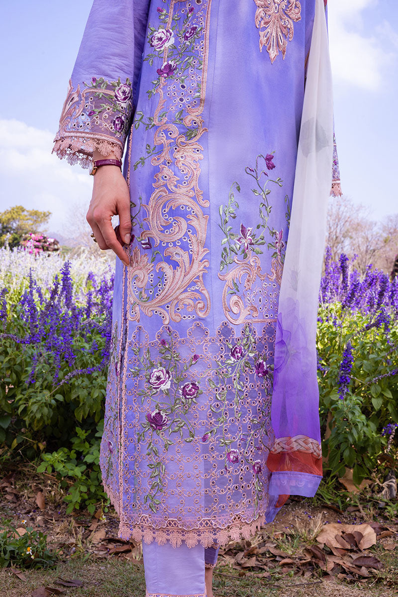 Mushq | Hemline The Secret Garden | PURPLE EMPEROR - House Of Hania