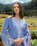 Mushq | Hemline the Secret Garden | Azure Bloom - House Of Hania