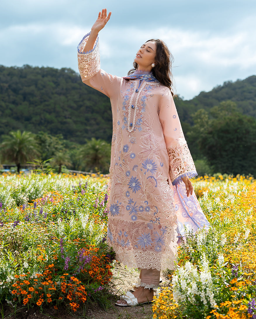 Mushq | Hemline the Secret Garden | Bloom Sonata - House Of Hania