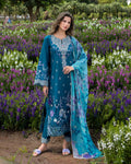 Mushq | Hemline the Secret Garden | Emerald Fern - House Of Hania