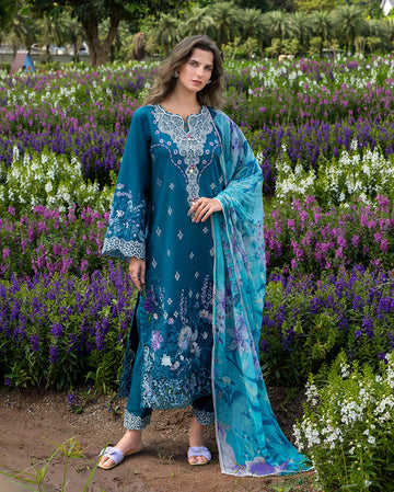 Mushq | Hemline the Secret Garden | Emerald Fern - House Of Hania