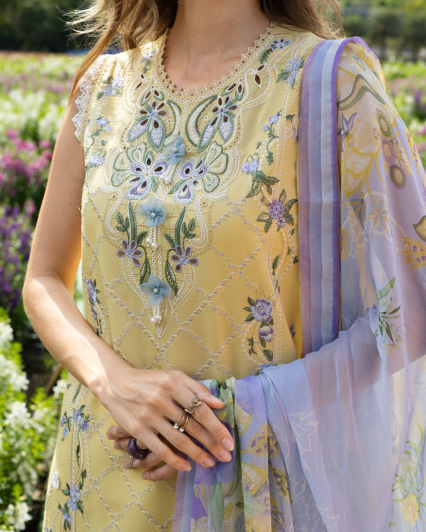 Mushq | Hemline the Secret Garden | Sunlit Meadow - House Of Hania