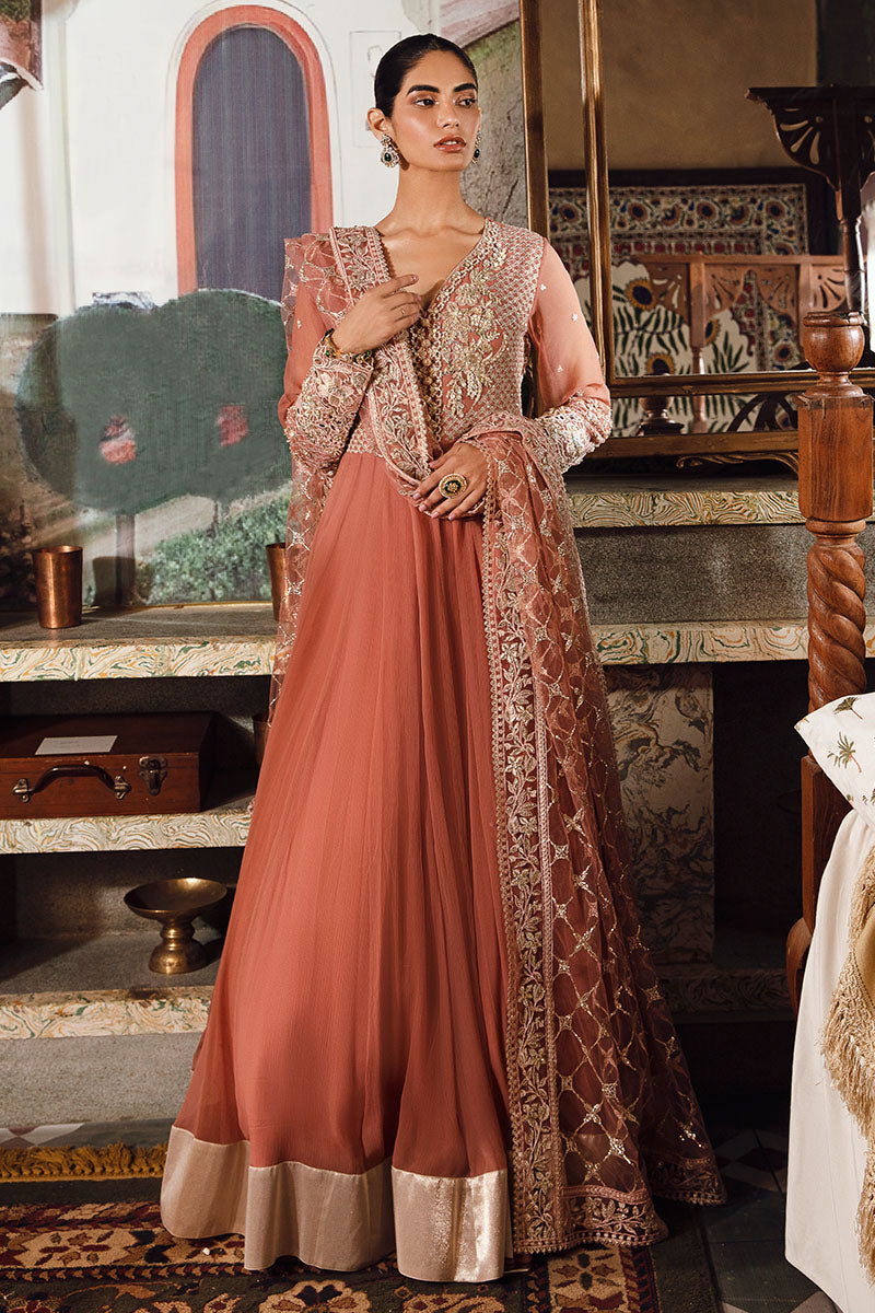 Mushq | Irha Kalidaar Chiffon Pret | AYLA - House Of Hania