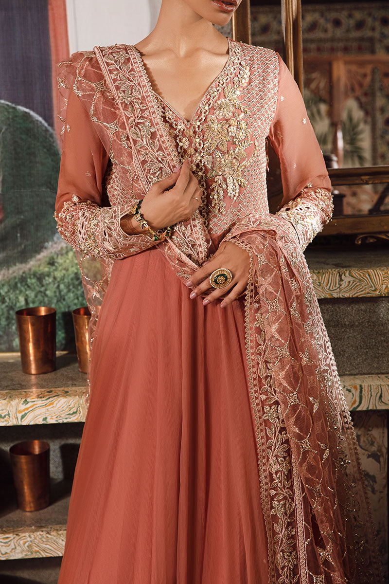 Mushq | Irha Kalidaar Chiffon Pret | AYLA - House Of Hania