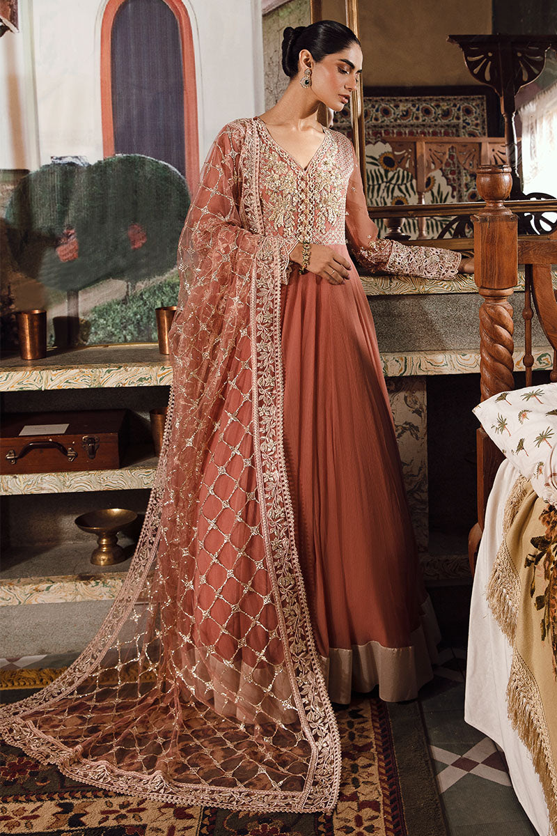 Mushq | Irha Kalidaar Chiffon Pret | AYLA - House Of Hania