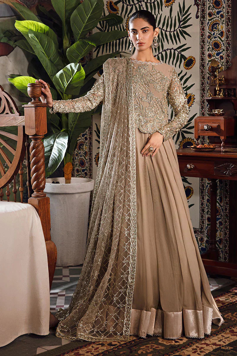 Mushq | Irha Kalidaar Chiffon Pret | HAZEL - House Of Hania