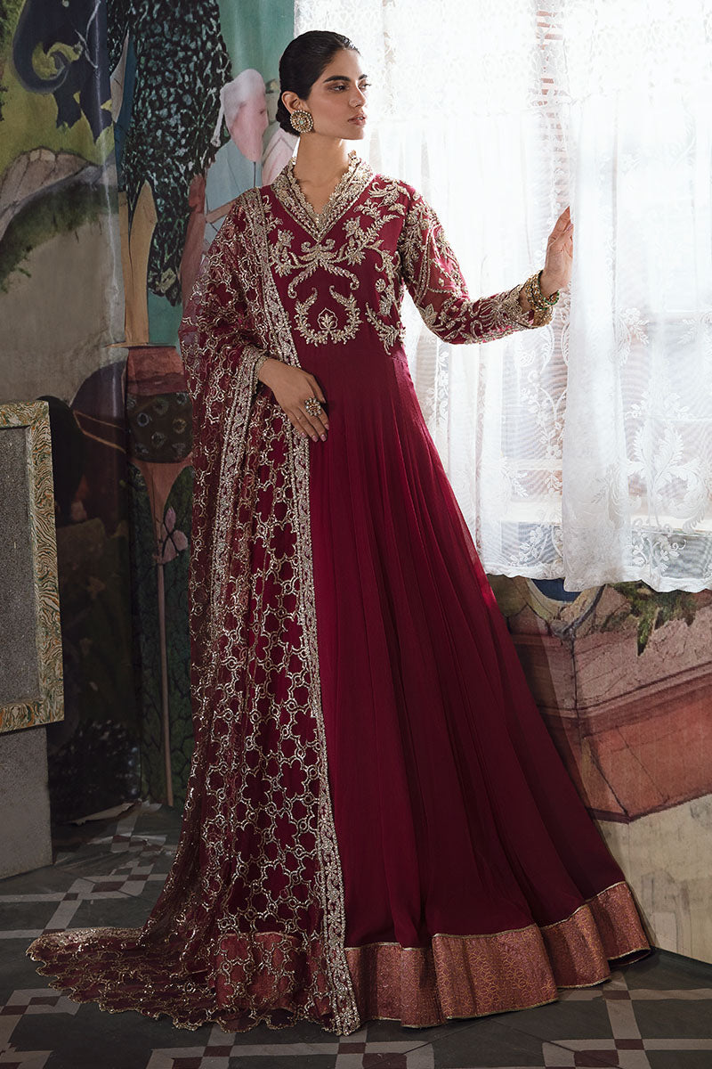 Mushq | Irha Kalidaar Chiffon Pret | NYRA - House Of Hania