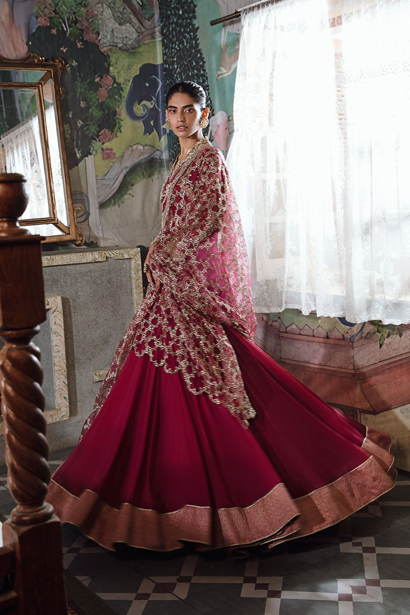 Mushq | Irha Kalidaar Chiffon Pret | NYRA - House Of Hania