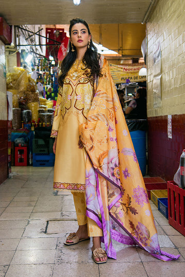 Mushq | La Dolce Hemline Prints 25 | Blossing Almond - House Of Hania