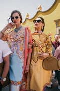Mushq | La Dolce Hemline Prints 25 | Blossing Almond - House Of Hania