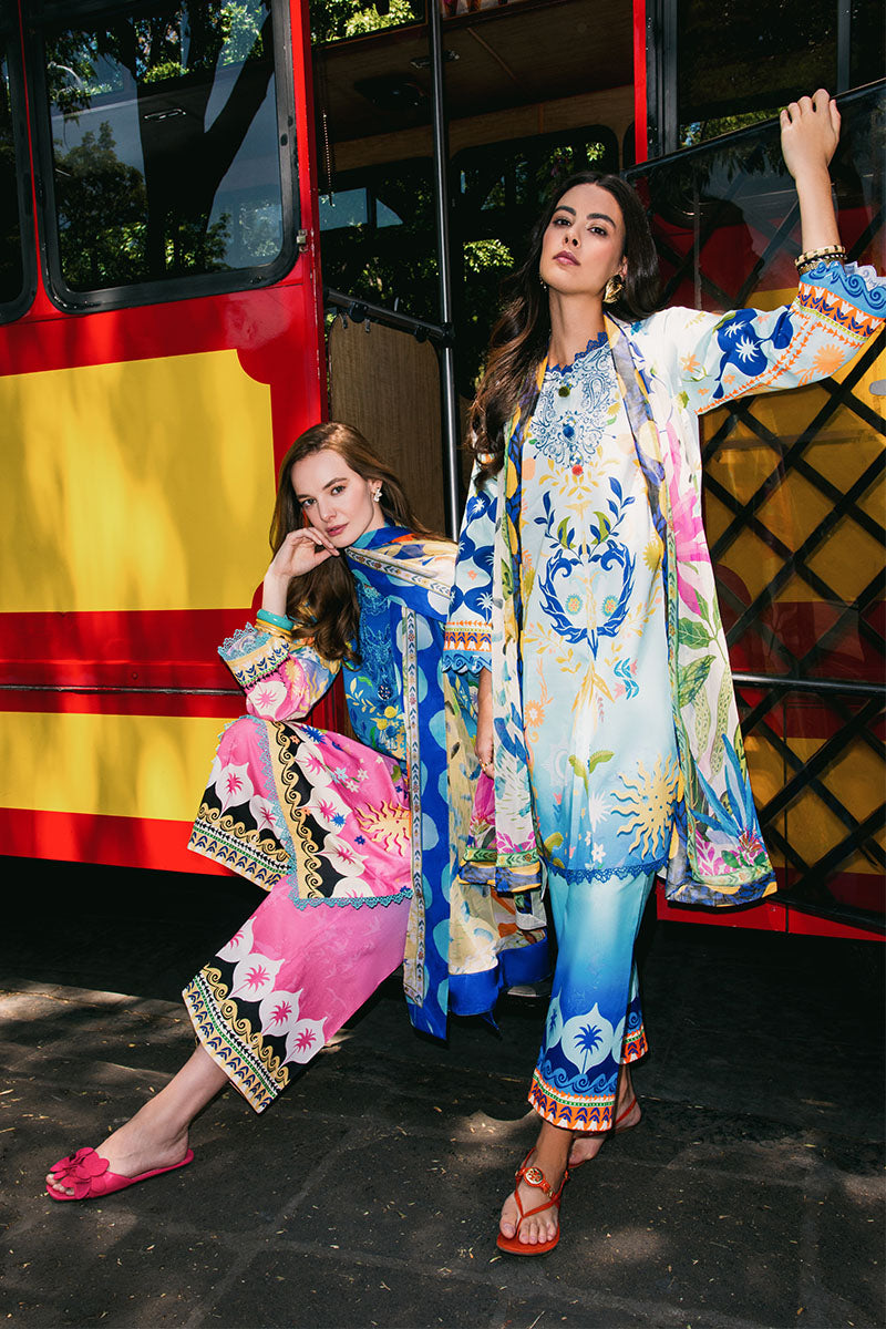 Mushq | La Dolce Hemline Prints 25 | Floral Paradise - House Of Hania