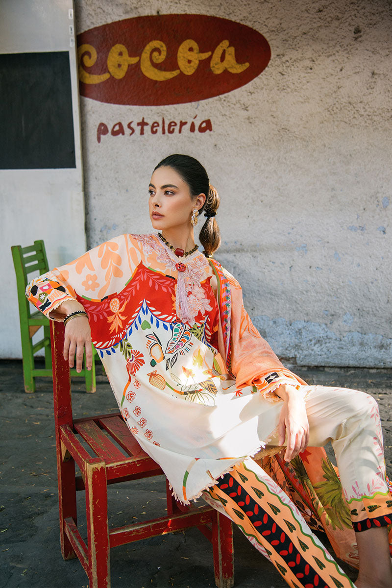 Mushq | La Dolce Hemline Prints 25 | Mulberry Tree - House Of Hania