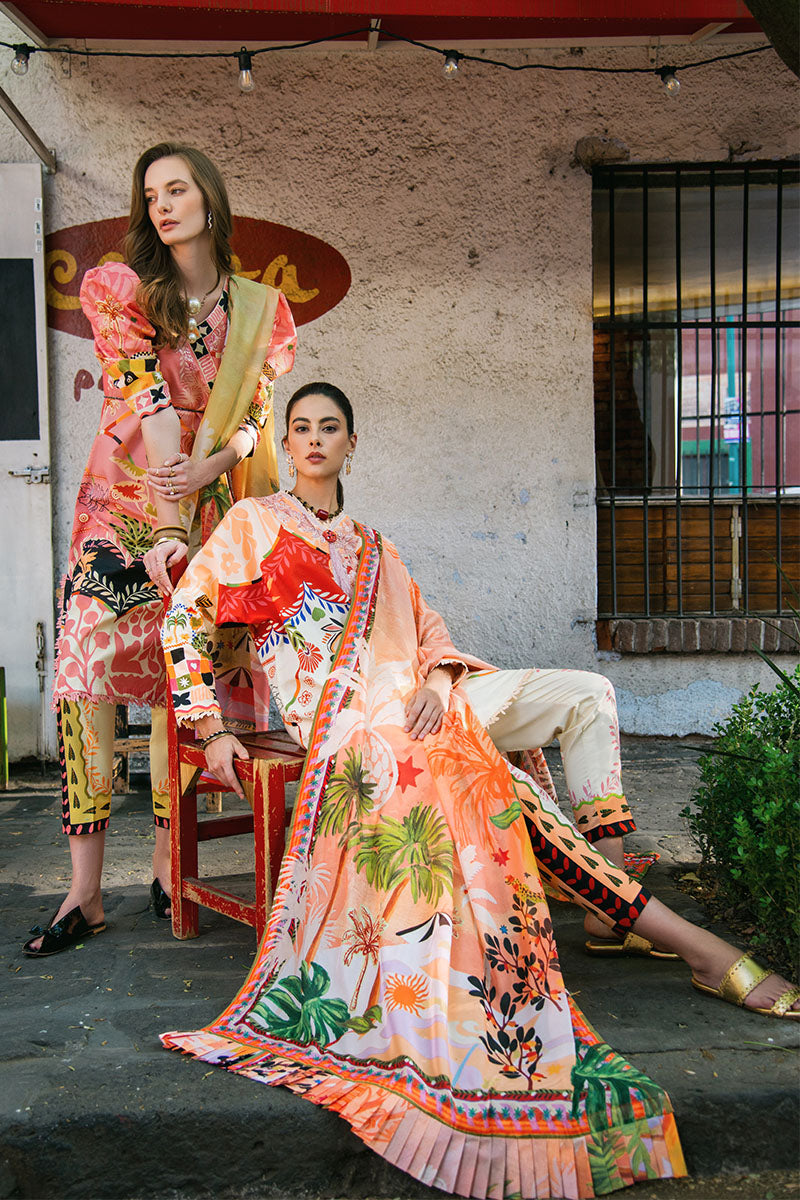 Mushq | La Dolce Hemline Prints 25 | Mulberry Tree - House Of Hania