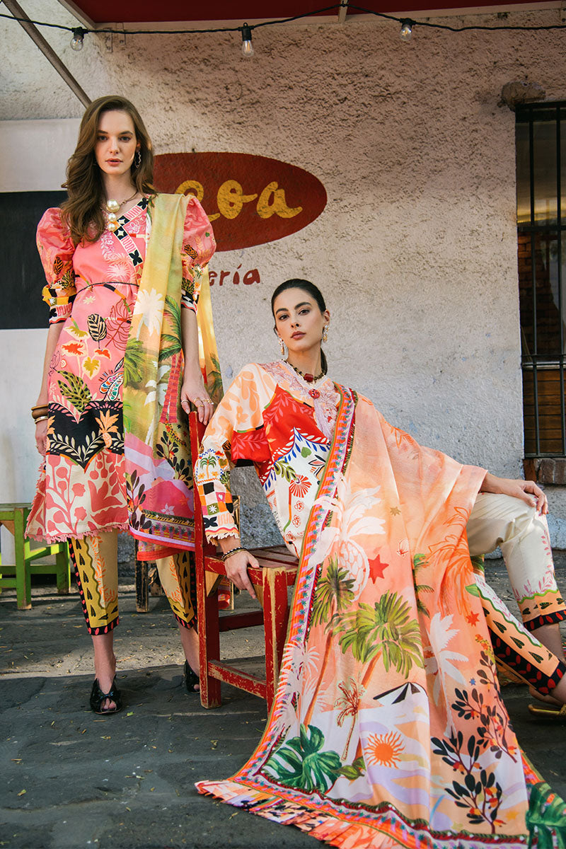 Mushq | La Dolce Hemline Prints 25 | Spring Avenue - House Of Hania