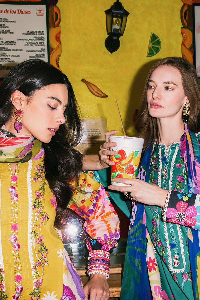 Mushq | La Dolce Hemline Prints 25 | The Dream - House Of Hania