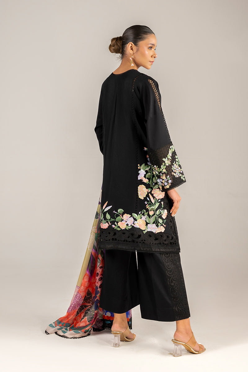 Mushq | Manaram Luxury Lawn 25 | Dazzling Glimmer - House Of Hania
