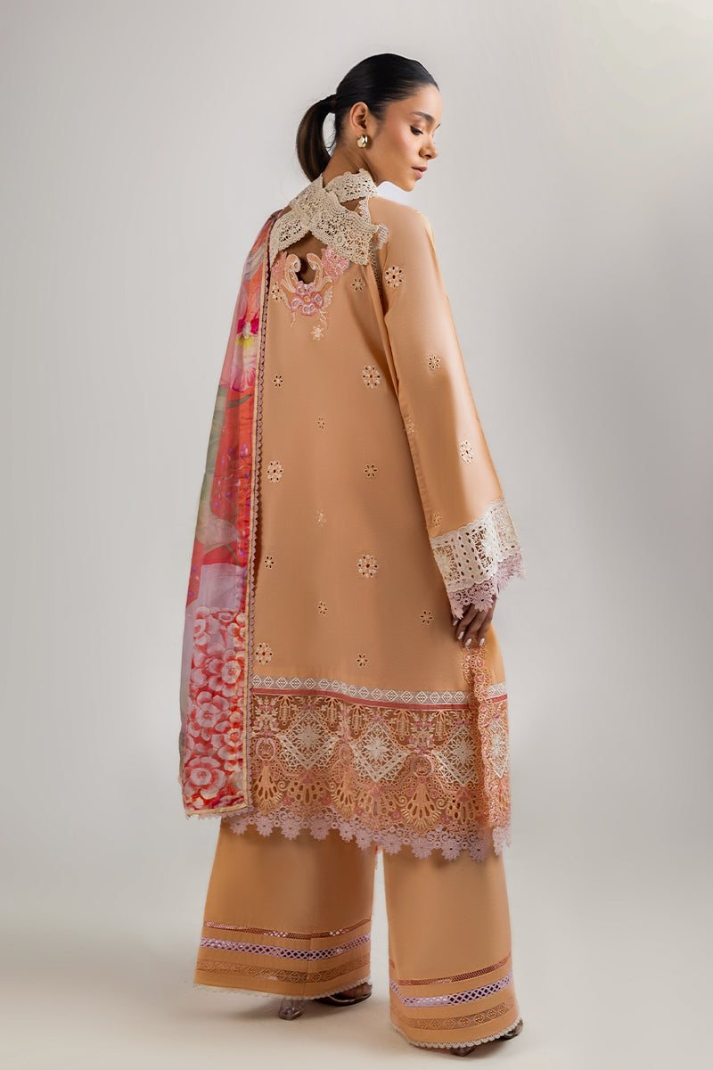 Mushq | Manaram Luxury Lawn 25 | Dreamlike Vibe - House Of Hania
