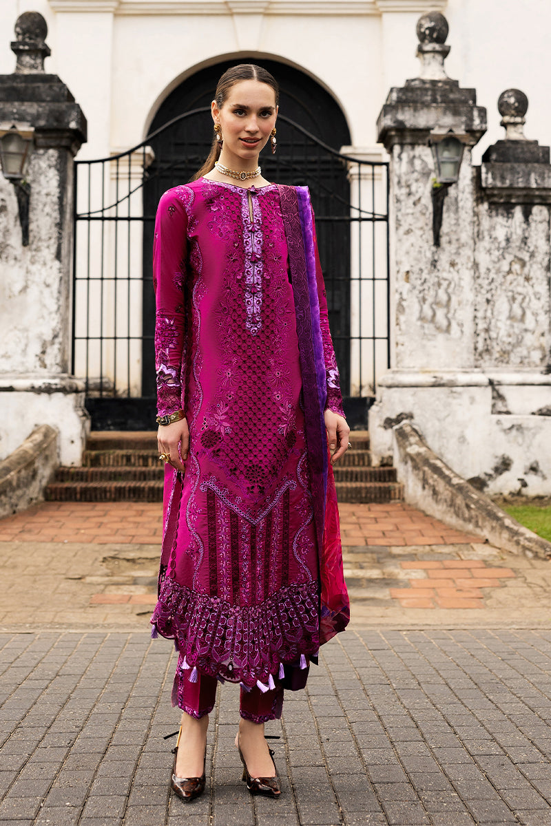 Mushq | Manaram Luxury Lawn 25 | Dreamy Whirl - House Of Hania