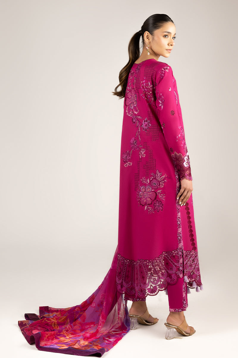 Mushq | Manaram Luxury Lawn 25 | Dreamy Whirl - House Of Hania