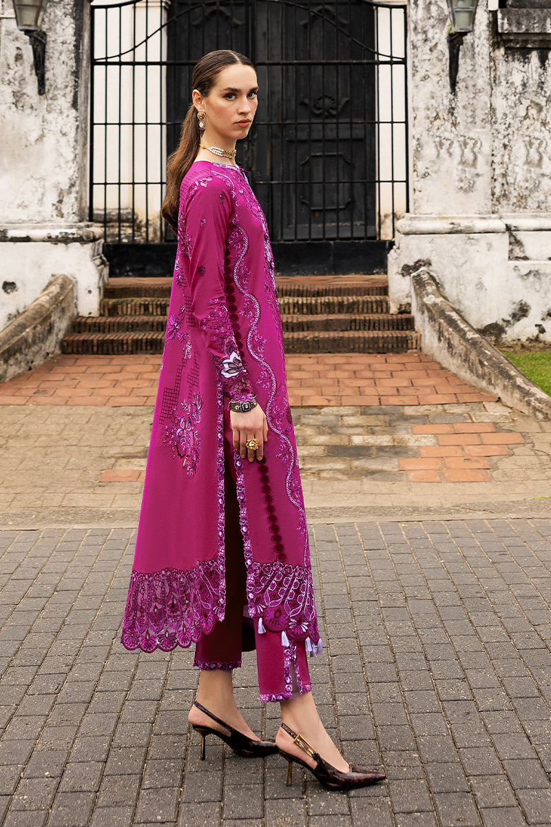 Mushq | Manaram Luxury Lawn 25 | Dreamy Whirl - House Of Hania