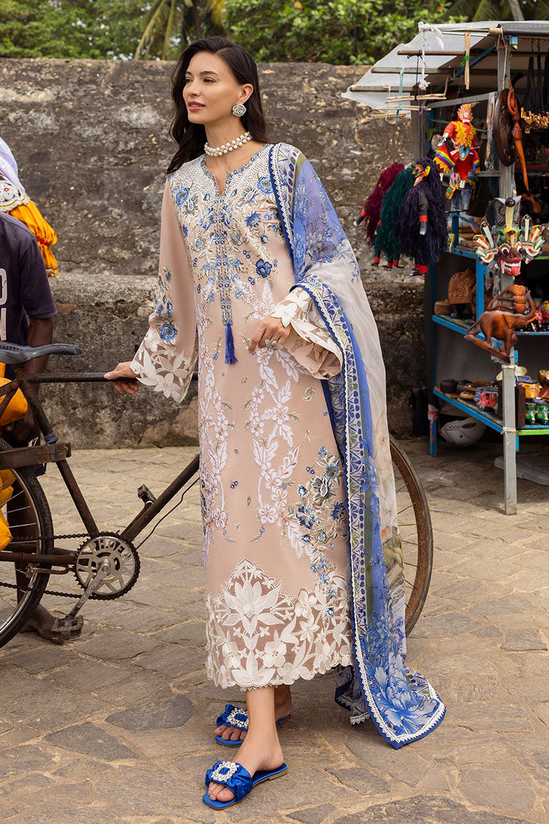 Mushq | Manaram Luxury Lawn 25 | Glistening Groove - House Of Hania