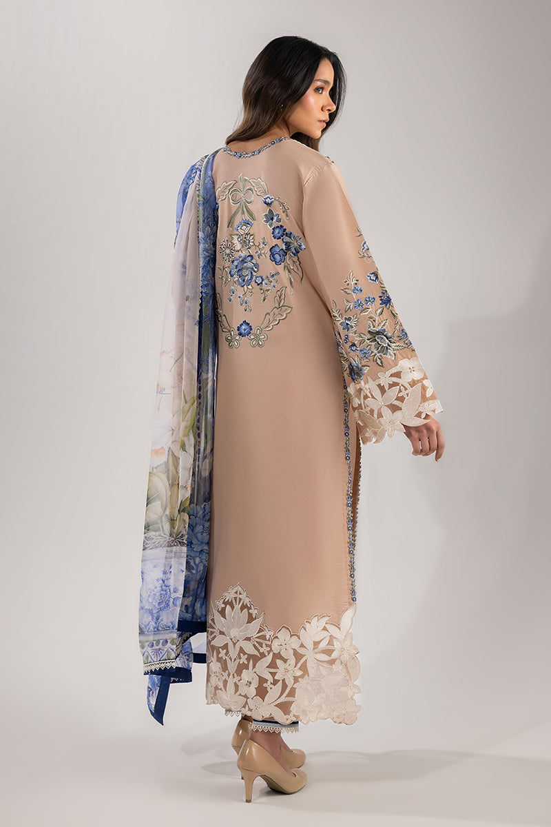 Mushq | Manaram Luxury Lawn 25 | Glistening Groove - House Of Hania
