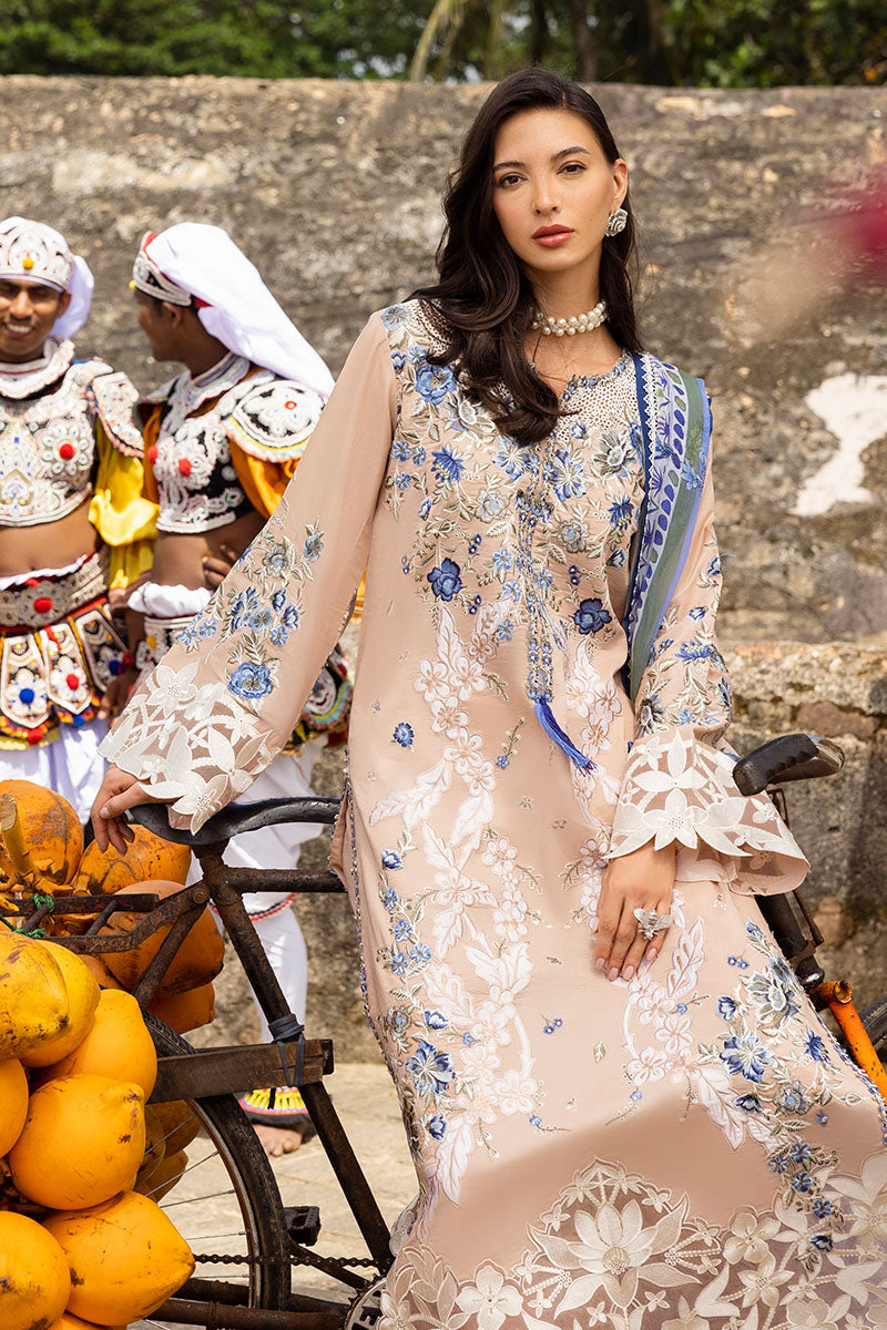 Mushq | Manaram Luxury Lawn 25 | Glistening Groove - House Of Hania