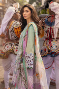 Mushq | Manaram Luxury Lawn 25 | Glittering Grace - House Of Hania