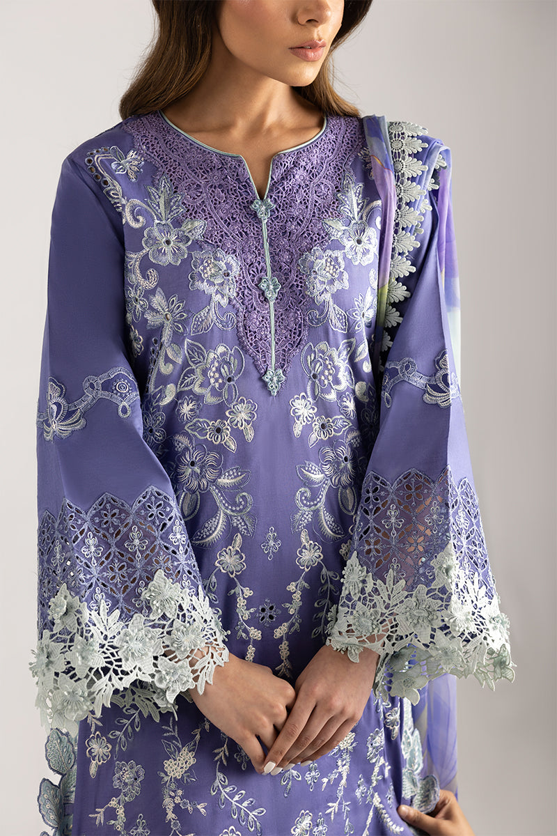 Mushq | Manaram Luxury Lawn 25 | Luminous Essence - House Of Hania