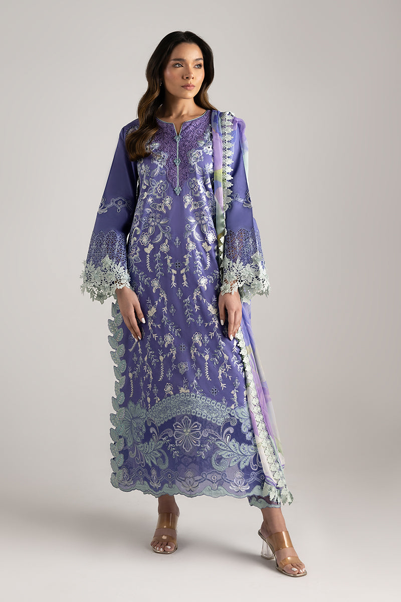 Mushq | Manaram Luxury Lawn 25 | Luminous Essence - House Of Hania