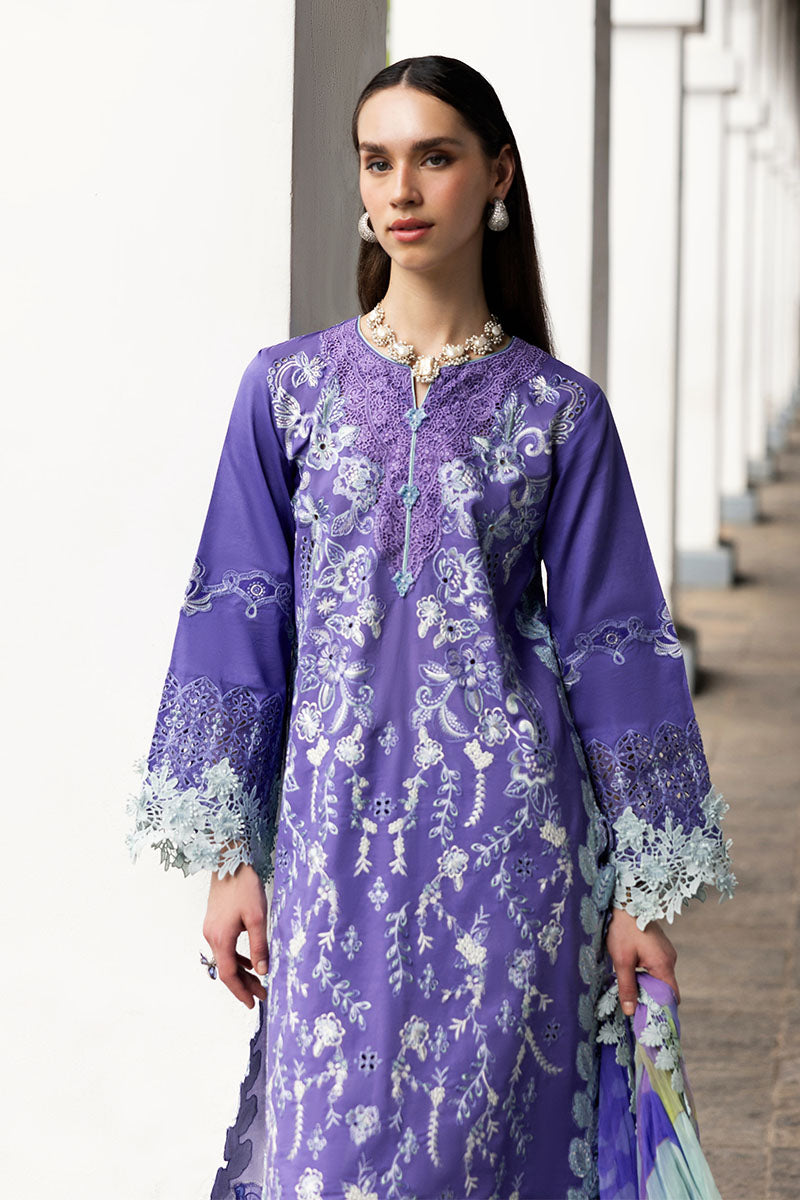 Mushq | Manaram Luxury Lawn 25 | Luminous Essence - House Of Hania