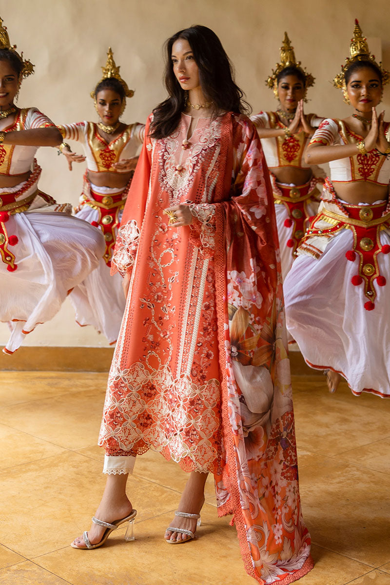 Mushq | Manaram Luxury Lawn 25 | Starry Side - House Of Hania