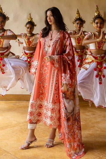 Mushq | Manaram Luxury Lawn 25 | Starry Side - House Of Hania