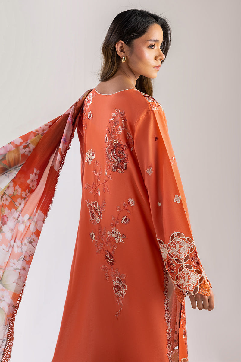 Mushq | Manaram Luxury Lawn 25 | Starry Side - House Of Hania