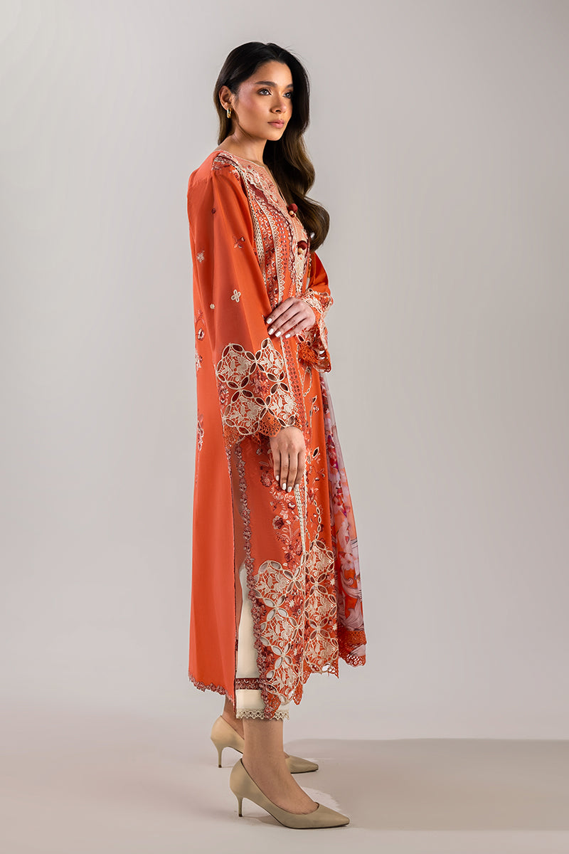 Mushq | Manaram Luxury Lawn 25 | Starry Side - House Of Hania