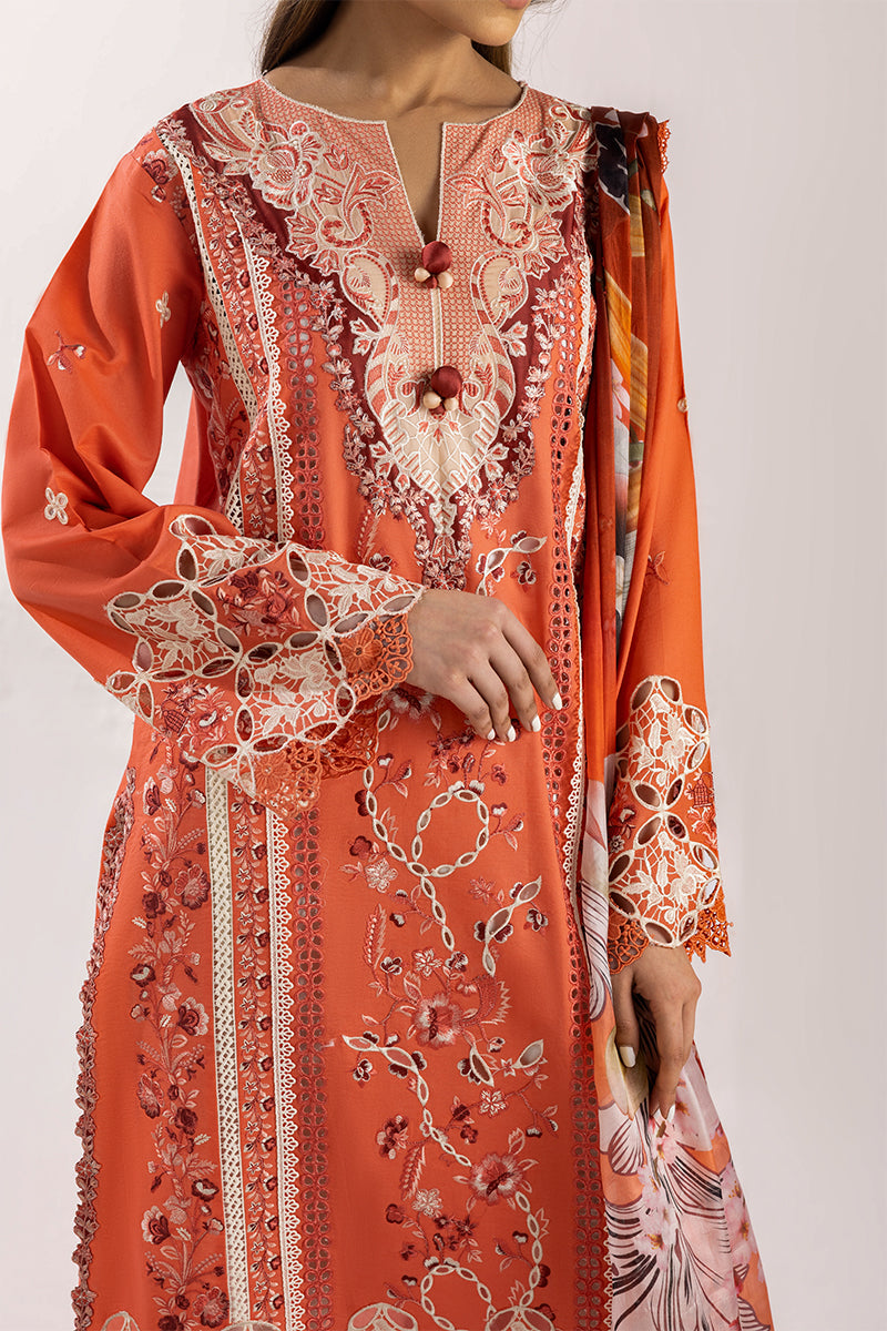 Mushq | Manaram Luxury Lawn 25 | Starry Side - House Of Hania