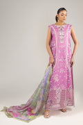 Mushq | Manaram Luxury Lawn 25 | Timeless Wave - House Of Hania
