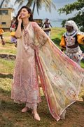 Mushq | Manaram Luxury Lawn 25 | Tranquil Spark - House Of Hania