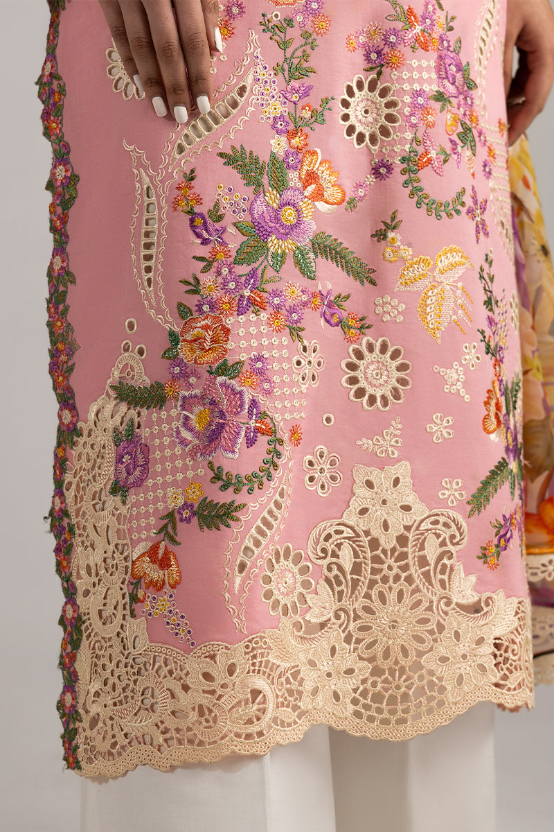 Mushq | Manaram Luxury Lawn 25 | Twinkling Tempos - House Of Hania