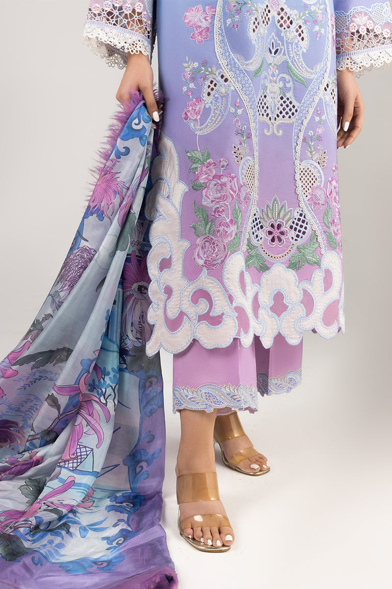 Mushq | Manaram Luxury Lawn 25 | Whispering Melody - House Of Hania