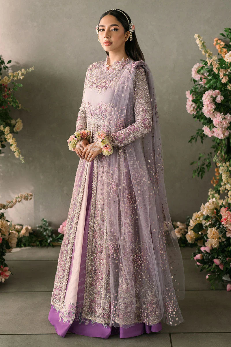 Mushq Mastani Evening Embroidered Chiffon 3Pc Suit MCH-01 ALYANA - House Of Hania