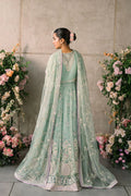 Mushq Mastani Evening Embroidered Chiffon 3Pc Suit MCH-02 FAIZA - House Of Hania