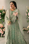 Mushq Mastani Evening Embroidered Chiffon 3Pc Suit MCH-02 FAIZA - House Of Hania