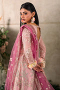 Mushq Mastani Evening Embroidered Chiffon 3Pc Suit MCH-03 MAISHA - House Of Hania