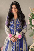 Mushq Mastani Evening Embroidered Chiffon 3Pc Suit MCH-04 SEHAR - House Of Hania